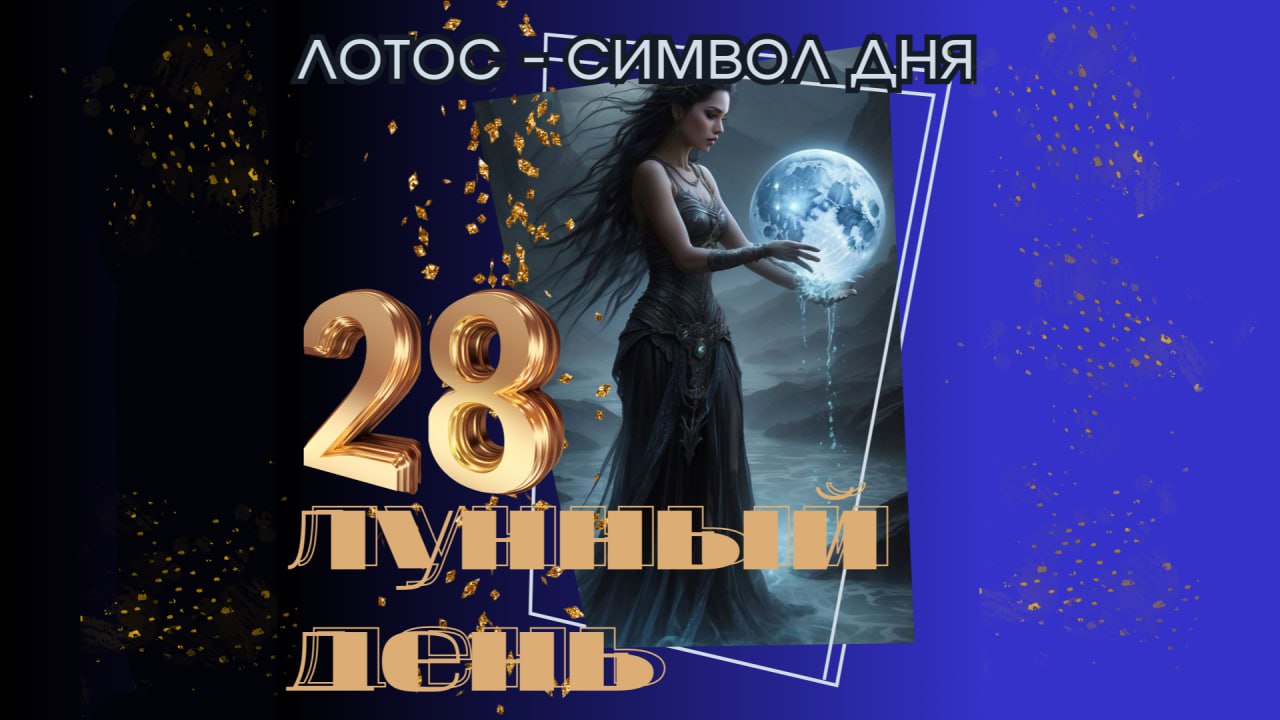 28 лунный день