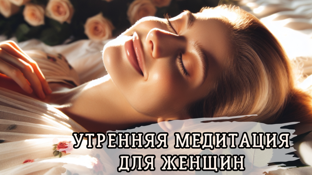 утренняя медитация для женщин 